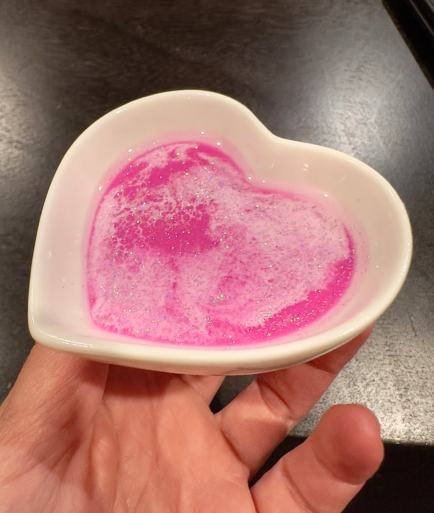 Pink Unicorn Heart Dish