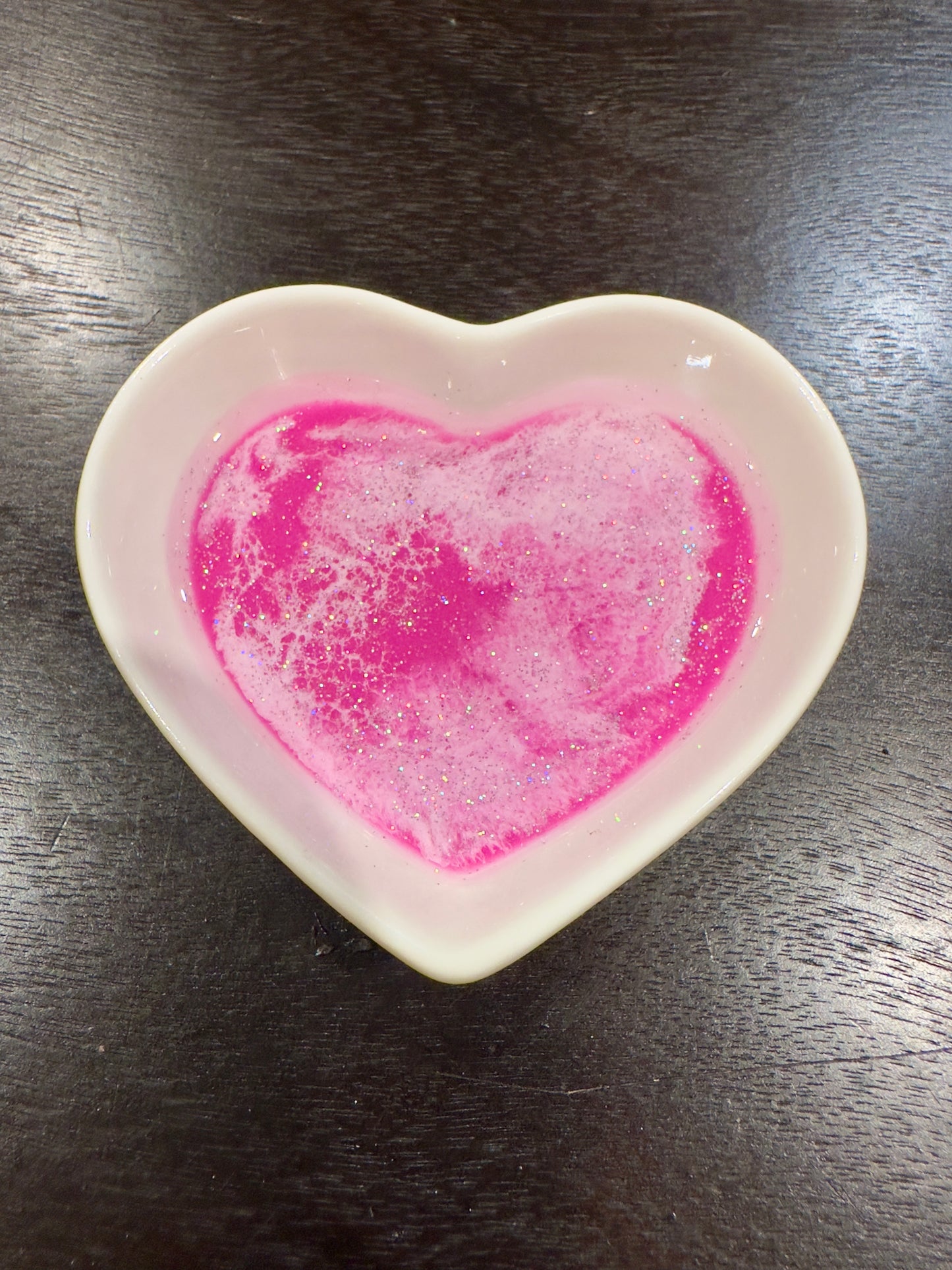 Pink Unicorn Heart Dish