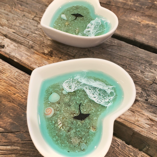 Heart Stingray Pool Trinket/Ring Dish