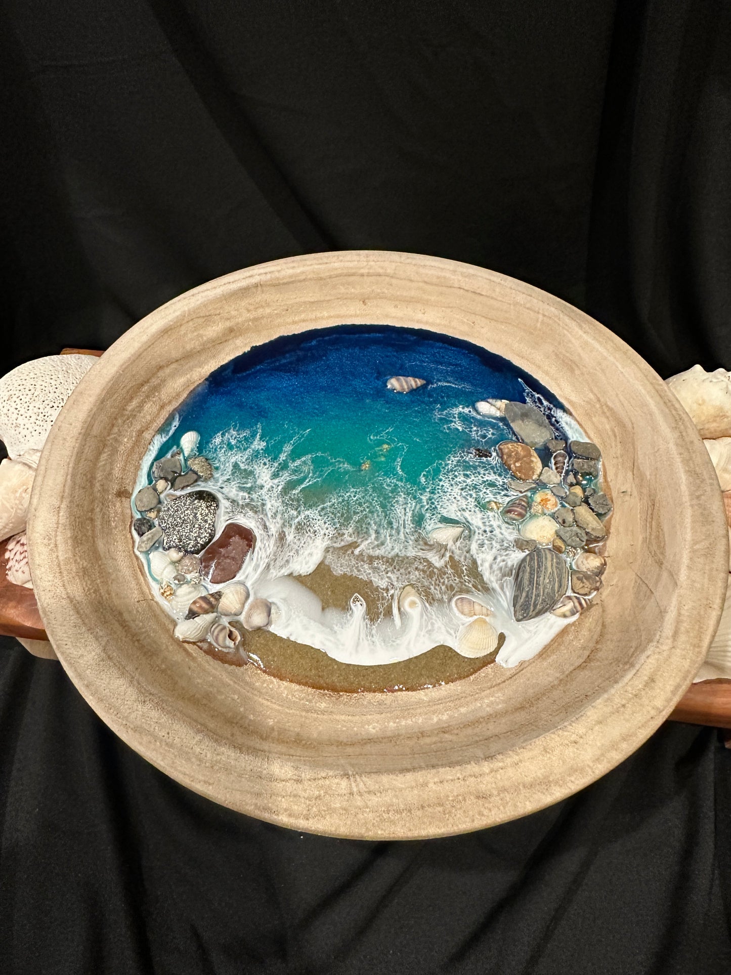 12” Ocean Driftwood Bowl *SOLD*